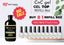 CNC SOAK-OFF GEL TOP NO CLEANSE 8OZ + FREE 10 GEL TOP NO CLEANSE 0.5OZ