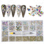 Rhinestone Kit with Dotting Tool - AB Rainbow Color