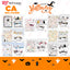 Halloween Nails Stickers ( Set of 8 )