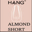 HANG Gel-X Tips Refill 100pcs - Almond Short
