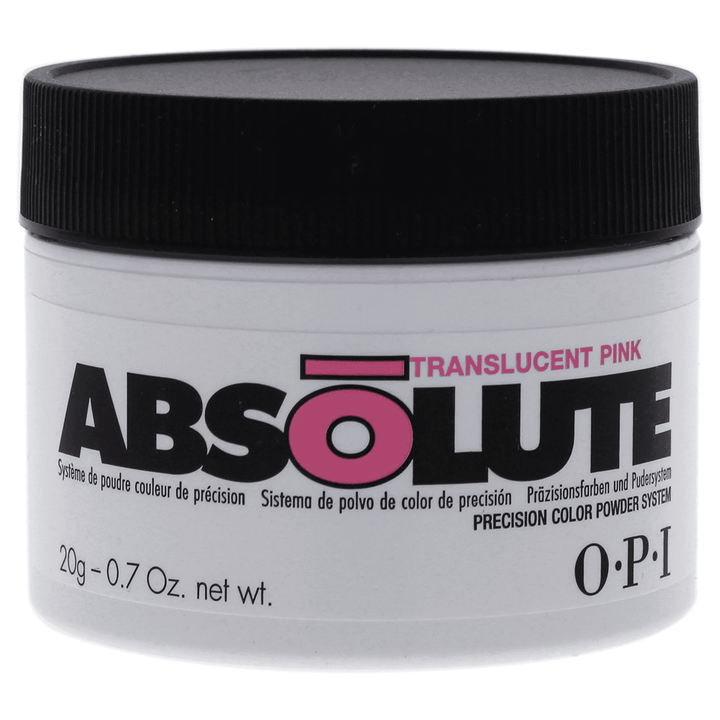 OPI Absolute Powder Translucent Pink 0.7oz