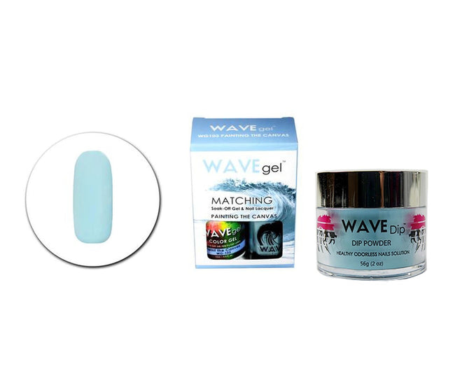 WAVEGEL 3IN1 MATCHING (GEL+LACQUER+DIP) - #103(WG103) PAINTING THE CANVAS Hover Image