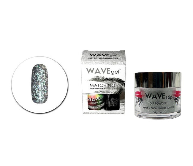 WAVEGEL 3IN1 MATCHING (GEL+LACQUER+DIP) - #105(WG105) GLAMOUROUS Hover Image