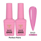 Phoenix Sheer Gel Collection 24 Colors - Free Extra 24 Gels + 1 Color Book + Vali - FREE Mica Holder Rack - LIMITED TIME ONLY