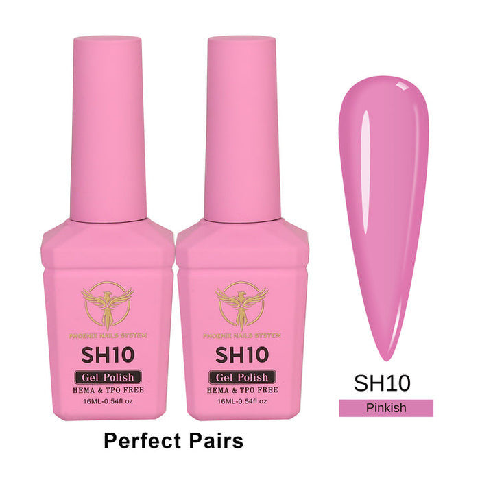 Phoenix Sheer Gel Collection 24 Colors - Free Extra 24 Gels + 1 Color Book + Vali - FREE Mica Holder Rack - LIMITED TIME ONLY