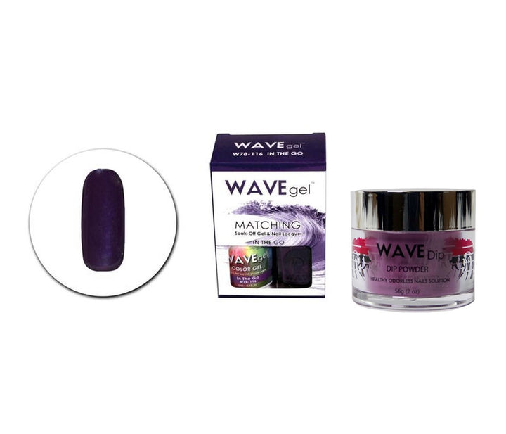WAVEGEL 3IN1 MATCHING (GEL+LACQUER+DIP) - 