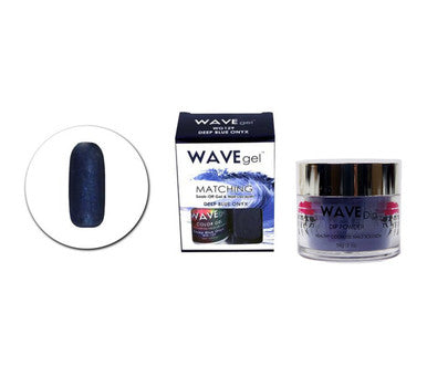 WAVEGEL 3IN1 MATCHING (GEL+LACQUER+DIP) - #129(WG129) DEEP BLUE ONYX Main Image