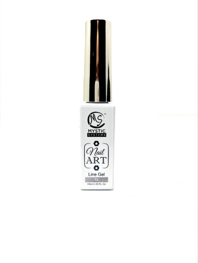 MS Line Gel Art #12 Silver Color