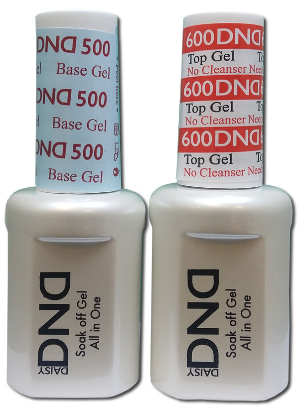 DND Gel Base 500 & No Cleanse Top Coat 600 0.5 oz - Buy 5 Free 1 Main Image