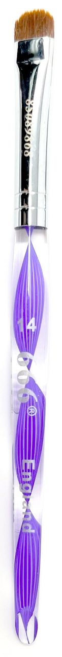 666 French Brush Marble Purple 