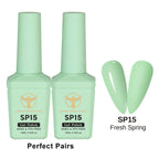 Phoenix Spring Gel Collection 24 Colors - Free Extra 24 Gels + 1 Color Book + Vali - FREE Mica Holder Rack - LIMITED TIME ONLY