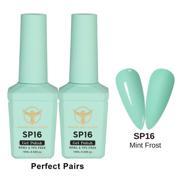 Phoenix Spring Gel Collection 24 Colors - Free Extra 24 Gels + 1 Color Book + Vali - FREE Mica Holder Rack - LIMITED TIME ONLY
