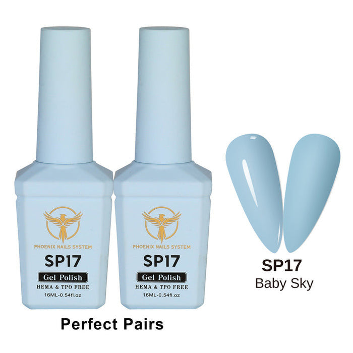 Phoenix Spring Gel Collection 24 Colors - Free Extra 24 Gels + 1 Color Book + Vali - FREE Mica Holder Rack - LIMITED TIME ONLY