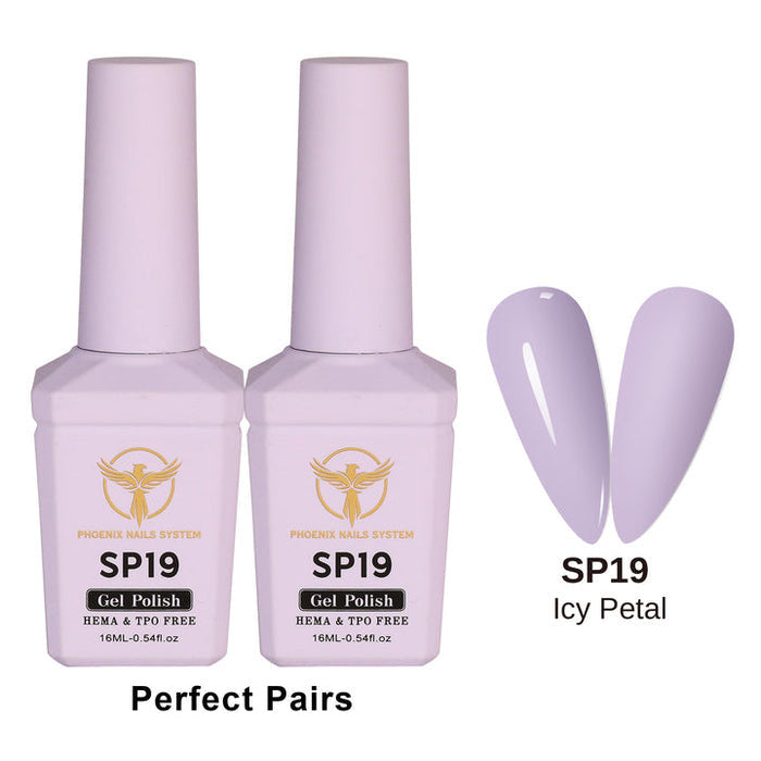 Phoenix Spring Gel Collection 24 Colors - Free Extra 24 Gels + 1 Color Book + Vali - FREE Mica Holder Rack - LIMITED TIME ONLY
