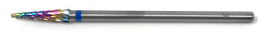 Conical Shape Bit (Cross Cut) 3/32 Medium ( Rainbow )