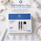 ONAIL Nail Drill Pro Max 2 Handpieces Version - White/Black/Purple