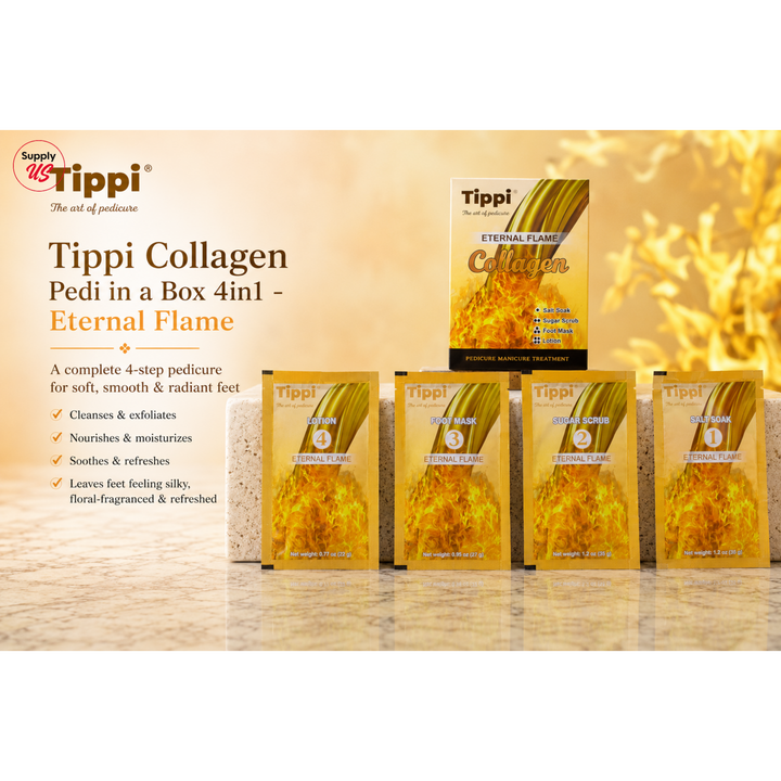 Tippi Collagen Pedi in a Box 4in1 - Eternal Flame