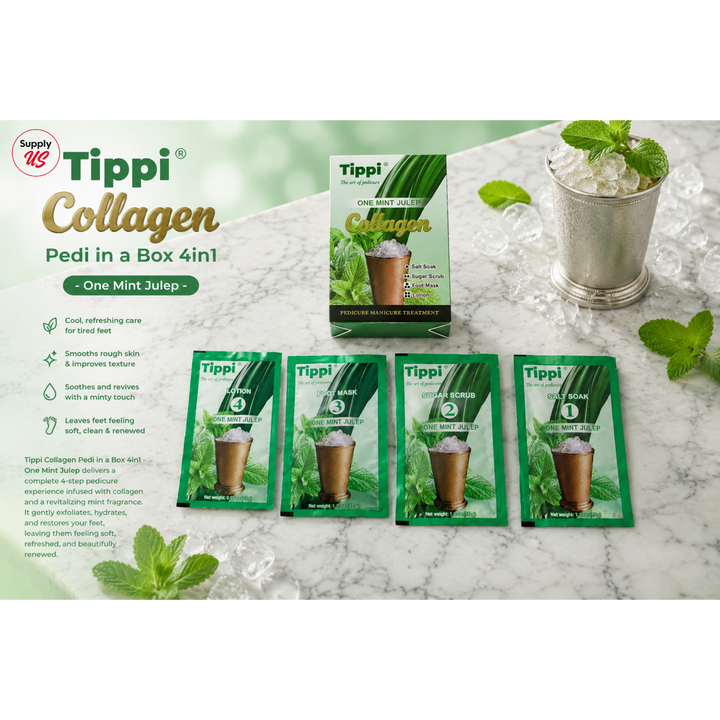 Tippi Collagen Pedi in a Box 4in1 - One Mint Julep