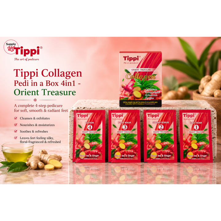 Tippi Collagen Pedi in a Box 4in1 - Orient Treasure