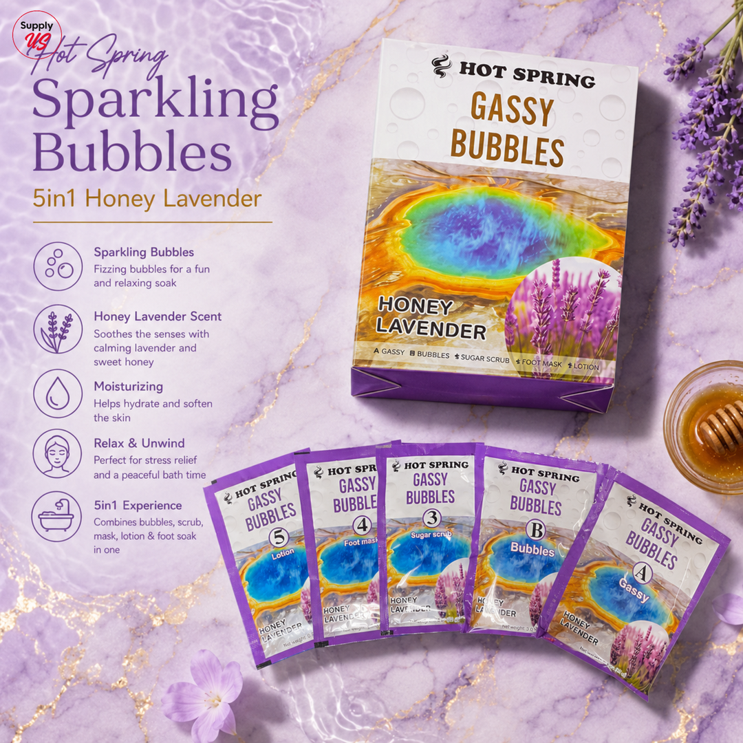 HOT SPRING Gassy Bubble 5in1 (Case of 40)