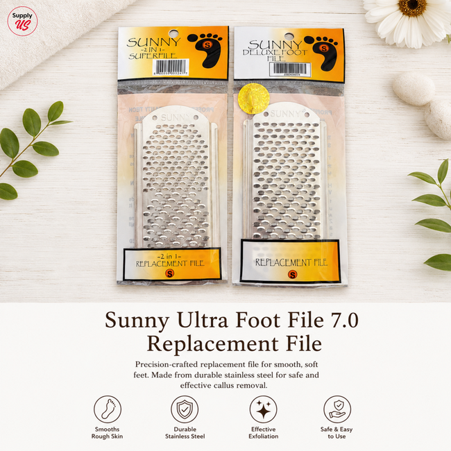 Sunny 2-In-1 Super Replacement Foot File - Buy 10 Free 1 Main Image