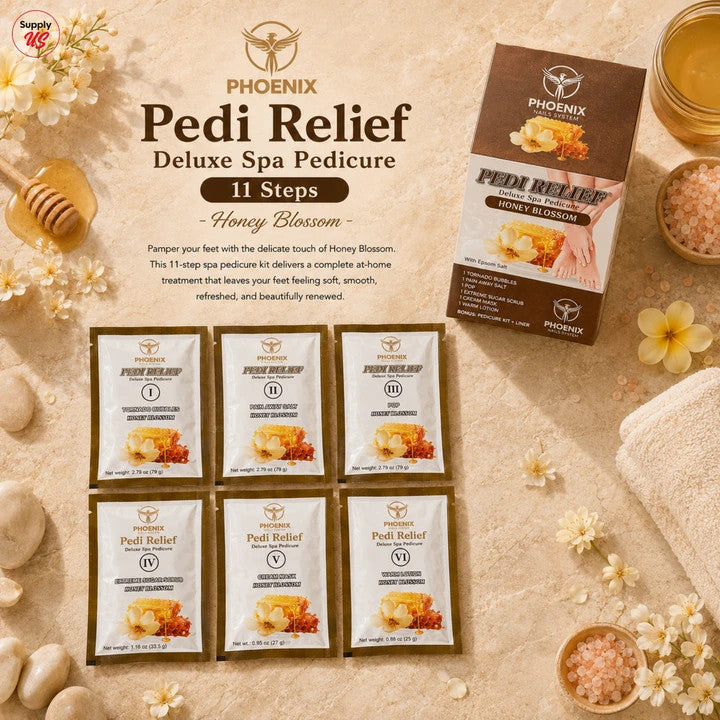 PHOENIX PAIN RELIEF PEDICURE 11 STEPS CASE OF 36 PACK