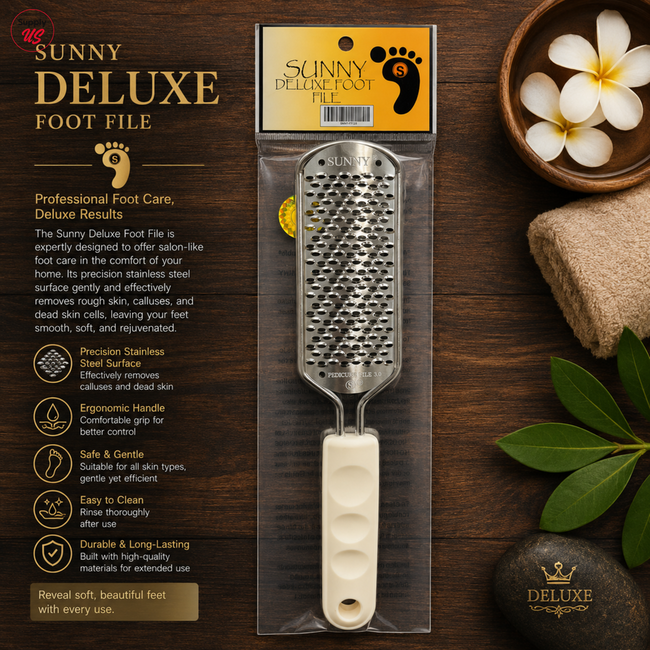 Sunny Deluxe Foot File - Buy 5 Free 1 Hover Image