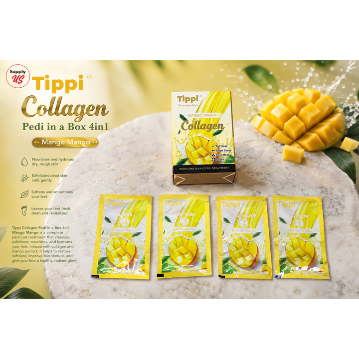Tippi Collagen Pedi in a Box 4in1 - Mango Mango