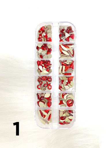 Rhinestone Box of 240pcs + Free 1 Rhinestone Glue