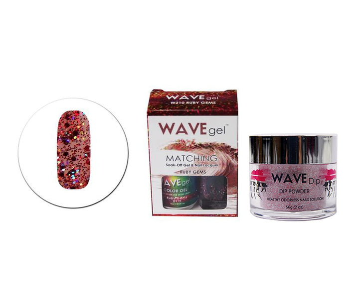 WAVEGEL 3IN1 MATCHING (GEL+LACQUER+DIP) - 