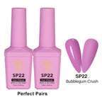 Phoenix Spring Gel Collection 24 Colors - Free Extra 24 Gels + 1 Color Book + Vali - FREE Mica Holder Rack - LIMITED TIME ONLY