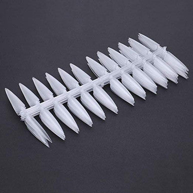 Nail Tip Color Chart 240 Pcs Long Sharp (Clear)