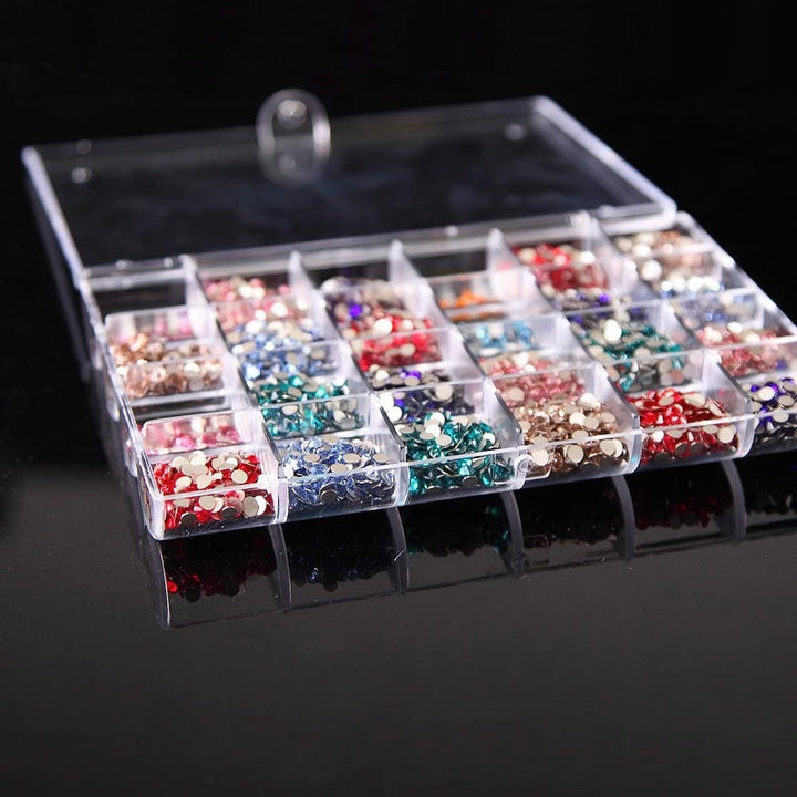 24 Cell Nail Diamond Box