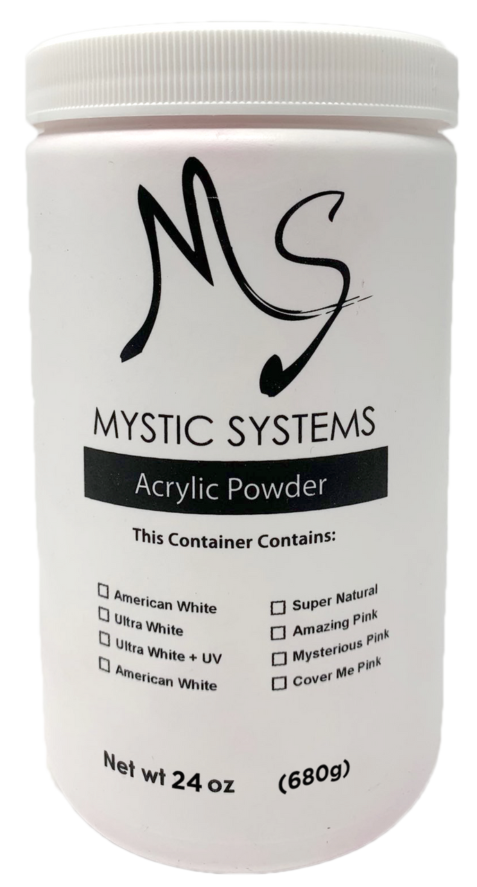 MS Mystic Systems Acrylic Powder Amazing Pink 24oz