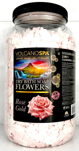 Lapalm Volcano Spa  Dry Bath Soap Flowers 1G - Rose Gold - Out of Stock