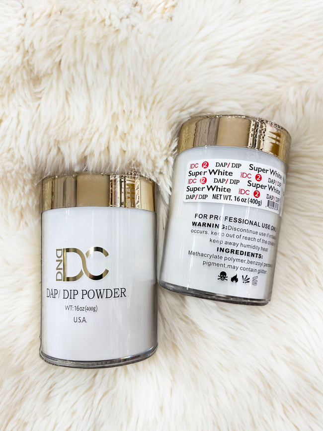 DND DAP DIP REFILL 1LB (16OZ) - SUPER WHITE Hover Image