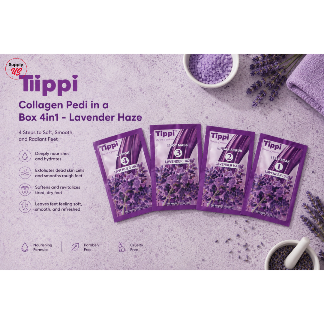 Tippi Collagen Pedi in a Box 4in1 - Lavender Haze