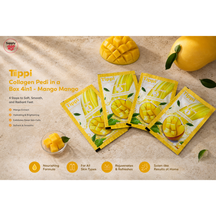 Tippi Collagen Pedi in a Box 4in1 - Mango Mango