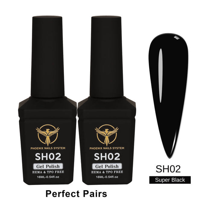 Phoenix Sheer Gel Collection 24 Colors - Free Extra 24 Gels + 1 Color Book + Vali - FREE Mica Holder Rack - LIMITED TIME ONLY