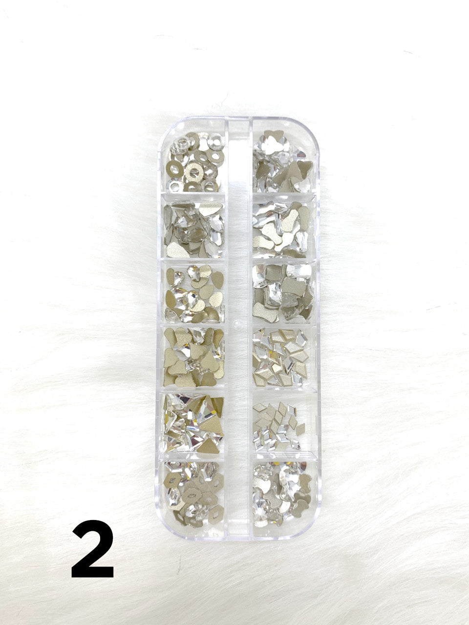 Rhinestone Box of 240pcs + Free 1 Rhinestone Glue