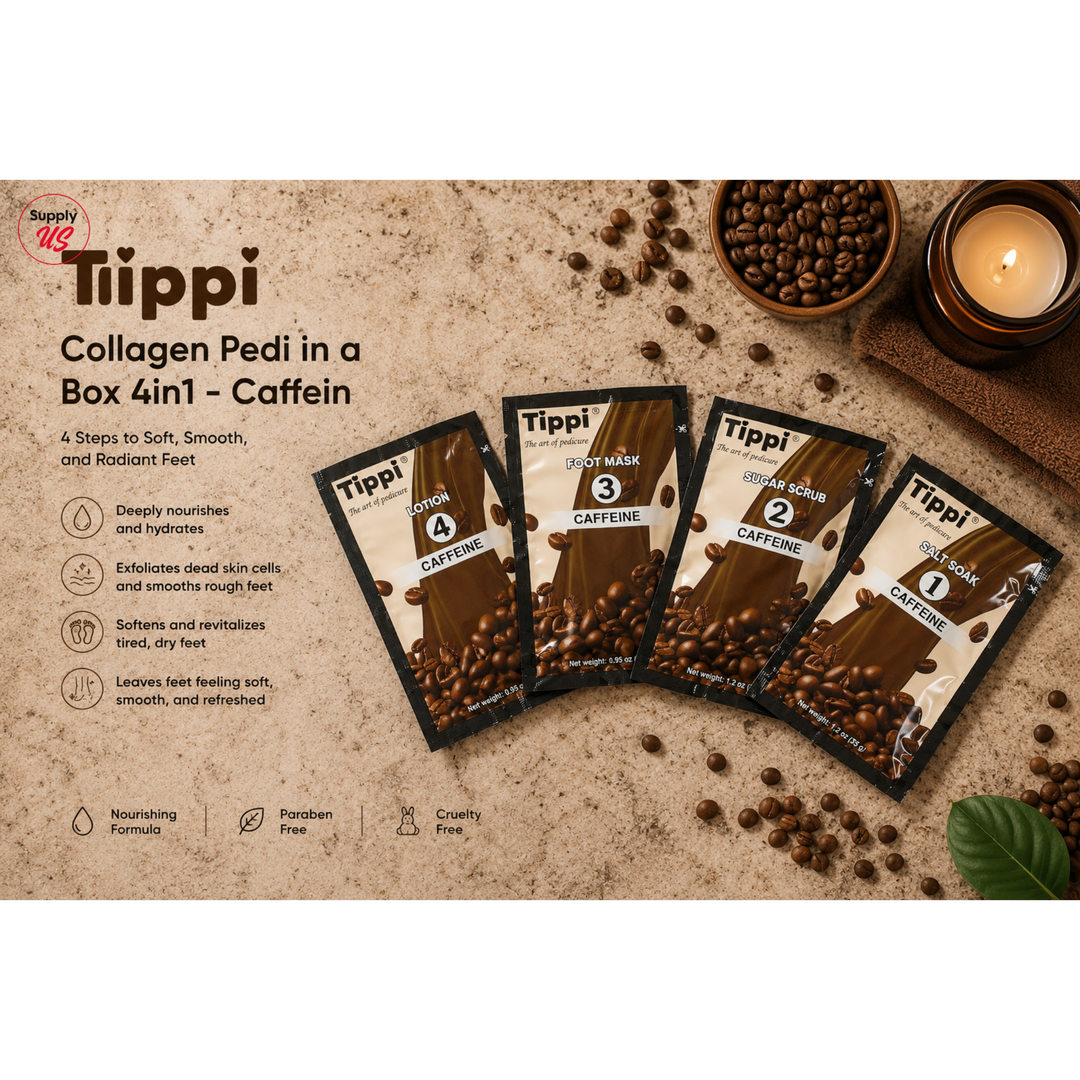 Tippi Collagen Pedi in a Box 4in1 - Caffein