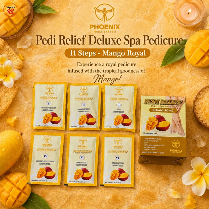 PHOENIX PAIN RELIEF PEDICURE 11 STEPS CASE OF 36 PACK