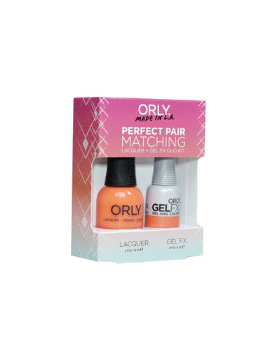 Orly Perfect Pair Orange Sorbet 31139