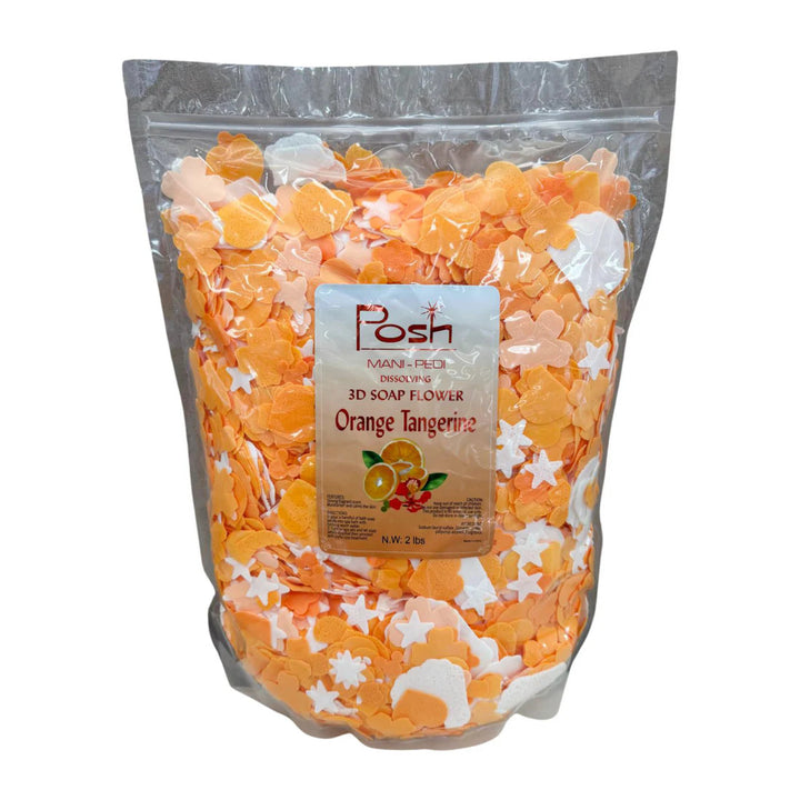 POSH Flower Soap 2lbs Bag - Orange Tangerine (Buy 5 Free 1)
