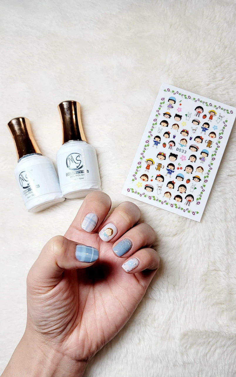 3D Nail Sticker - D033
