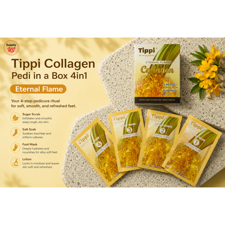 Tippi Collagen Pedi in a Box 4in1 - Eternal Flame