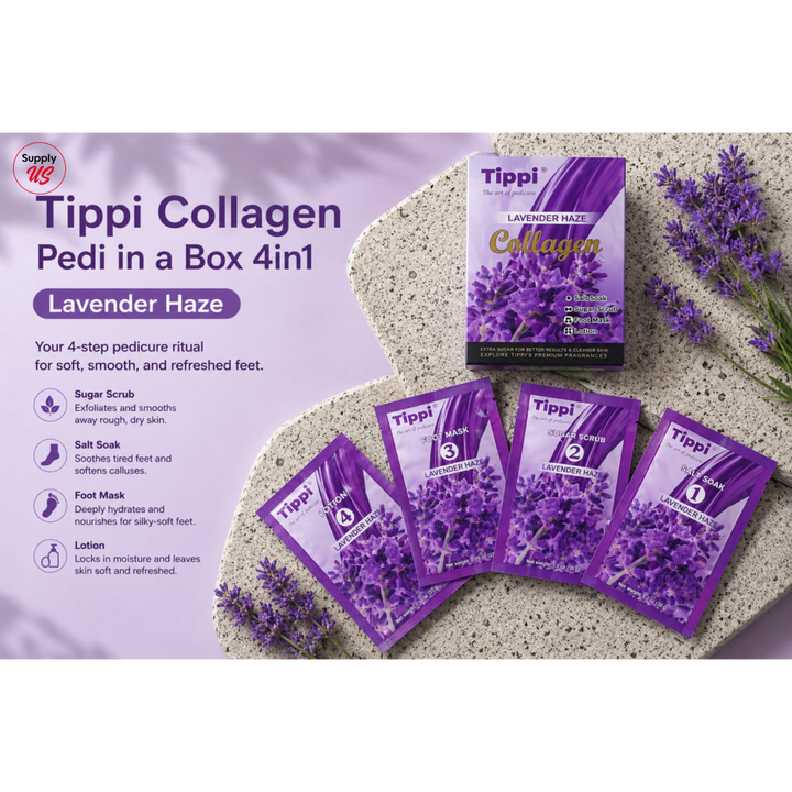 Tippi Collagen Pedi in a Box 4in1 - Lavender Haze
