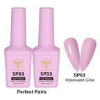 Phoenix Spring Gel Collection 24 Colors - Free Extra 24 Gels + 1 Color Book + Vali - FREE Mica Holder Rack - LIMITED TIME ONLY