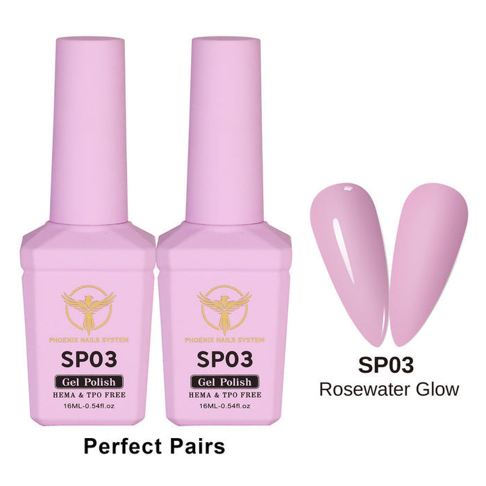 Phoenix Spring Gel Collection 24 Colors - Free Extra 24 Gels + 1 Color Book + Vali - FREE Mica Holder Rack - LIMITED TIME ONLY
