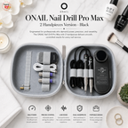 ONAIL Nail Drill Pro Max 2 Handpieces Version - White/Black/Purple